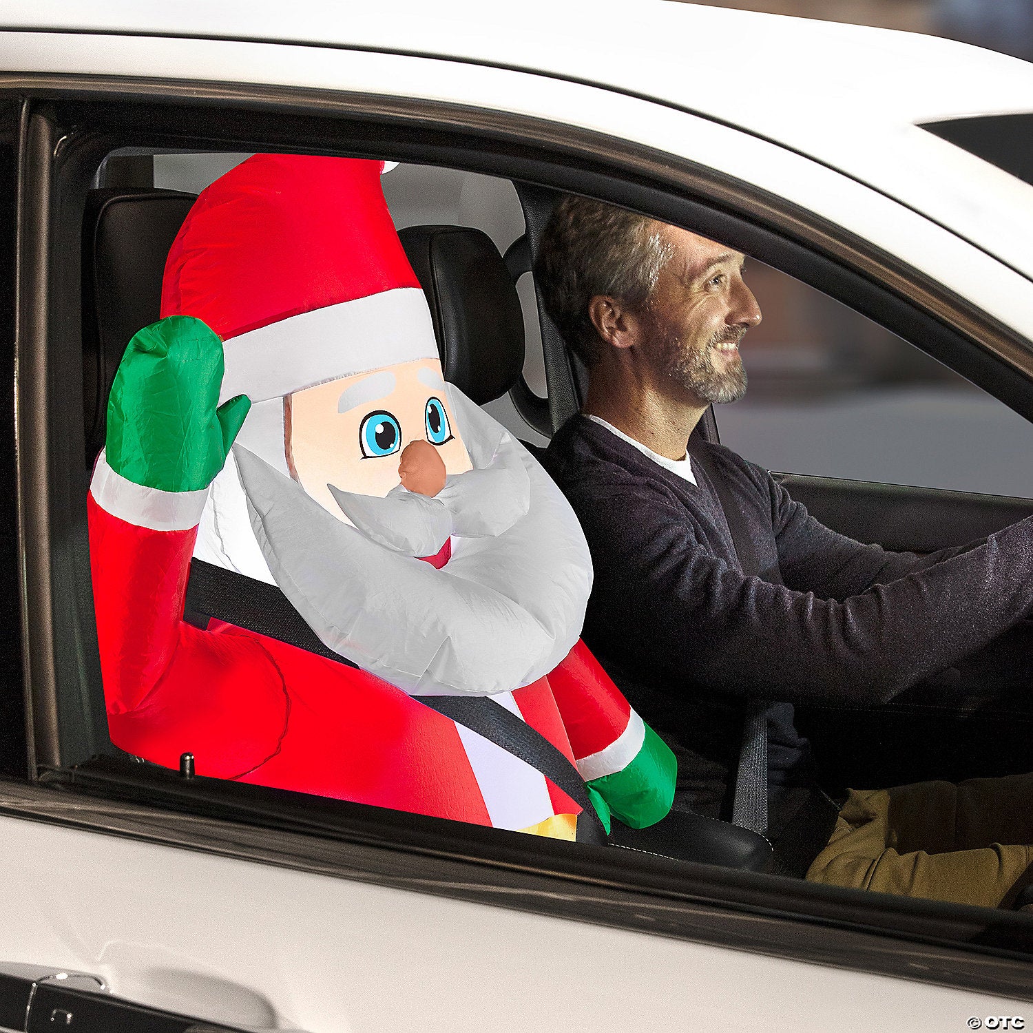 sup  santa claus car buddy inflatable~ss117645g-a02