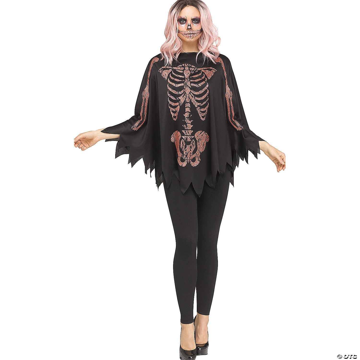 glitter skeleton~fw90772rg