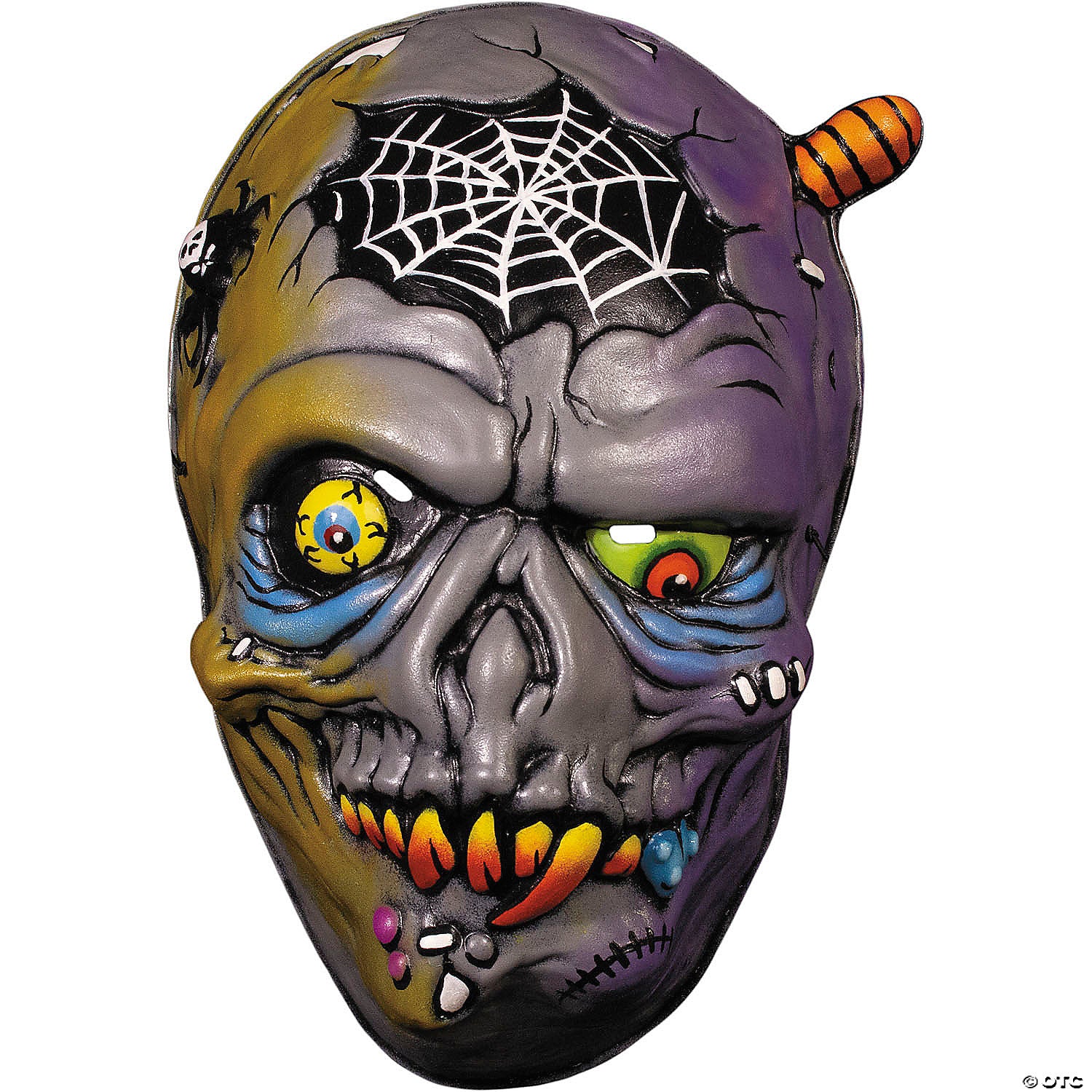toxictoons& 8482  infestation monster plastic molded mask   one size~matkep102