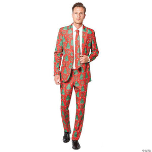 men& 8217 s red christmas suit   extra large~osas008xl-a01