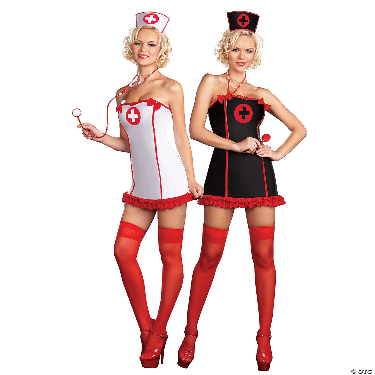 Women's Jacquline Hyde Reversible Nurse Costume-Md