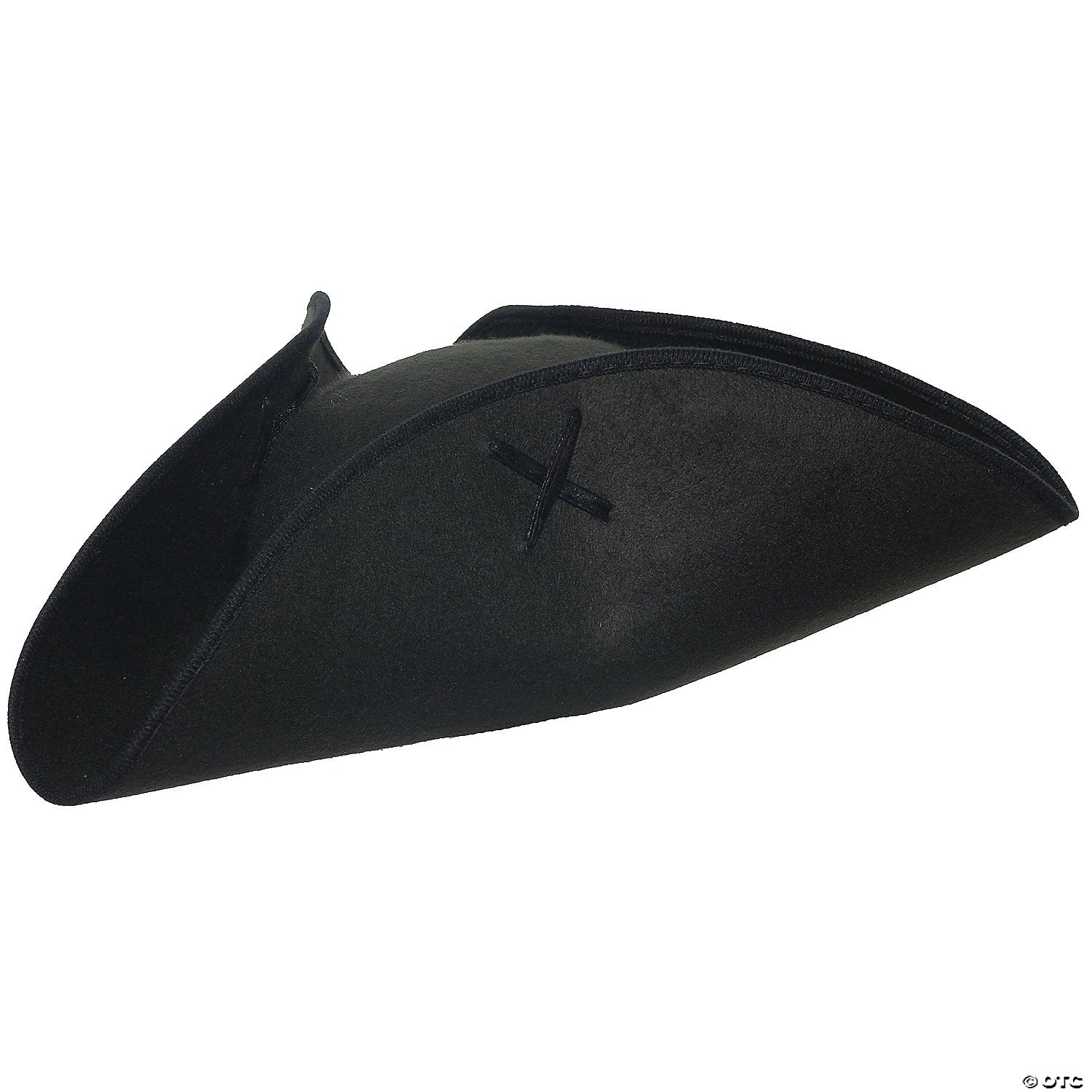 adults black tricorne hat~ur30572