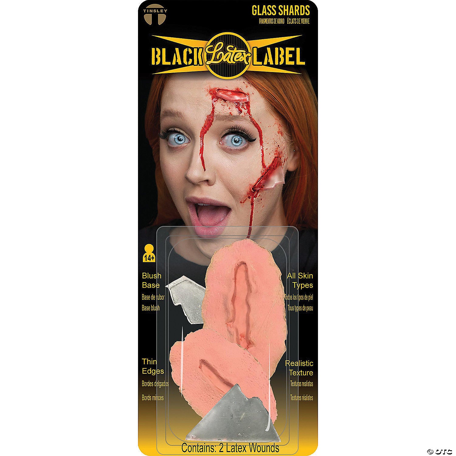 glass shards latex wounds~dfbll019