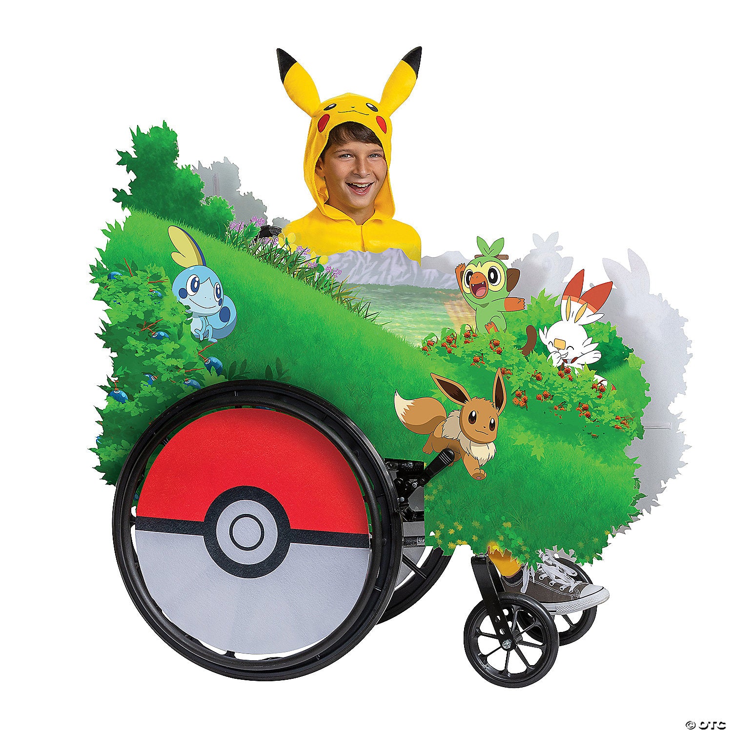 pok& 233 mon adaptive wheelchair cover costume~dg128559-a02