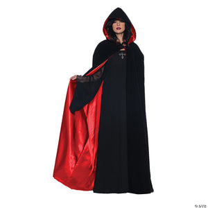 women s deluxe black velvet cape~ur29243