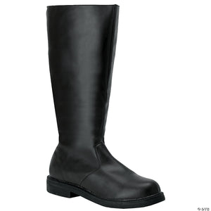 men s black pirate captain boots   size 12 13~ha166bklg