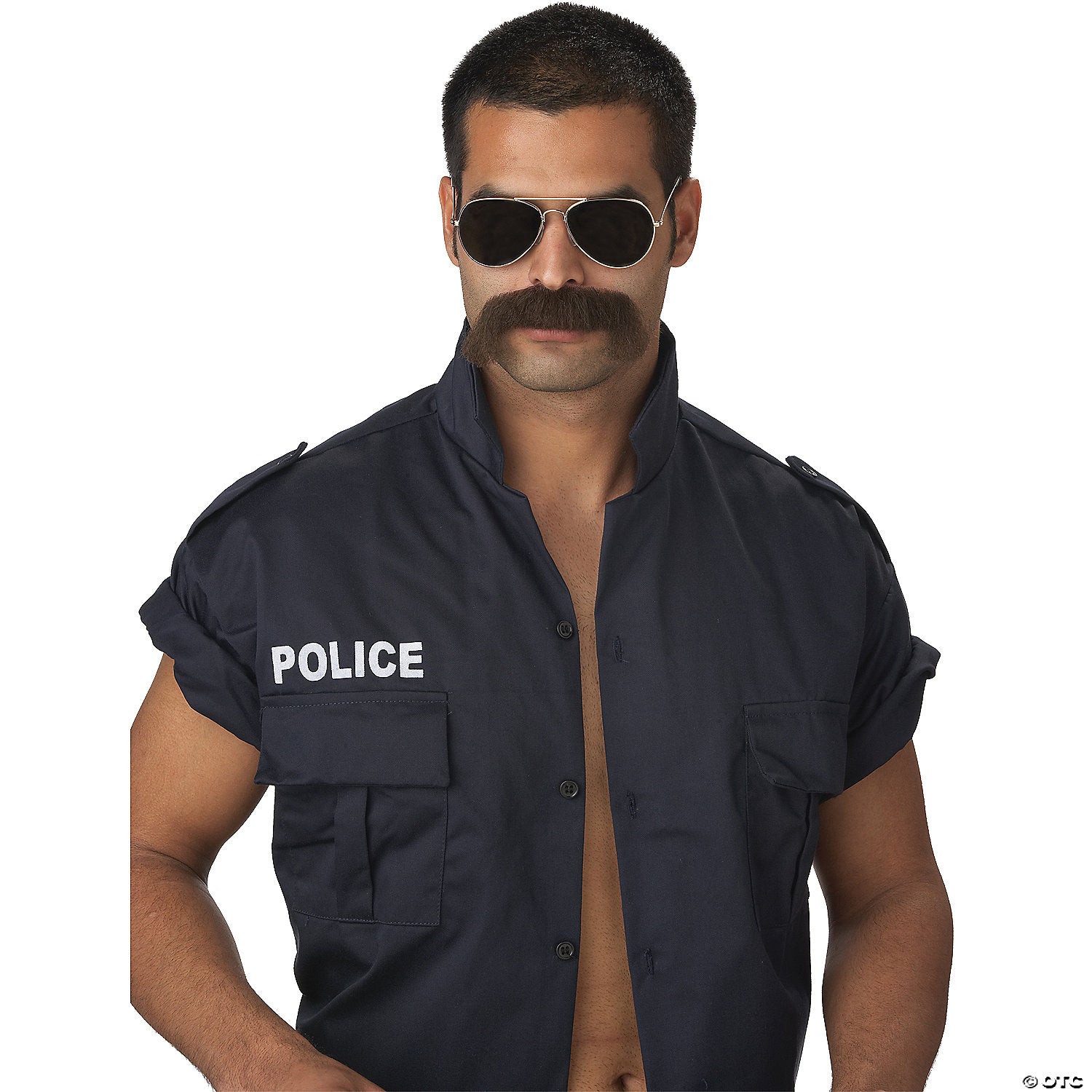 adults dark brown the man walrus mustache~cc70486