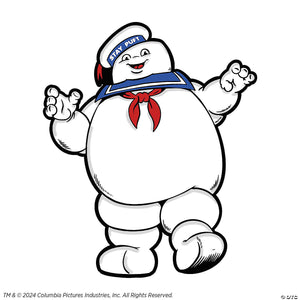 4  ghostbusters& 8482  stay puft marshmallow man full color enamel pin~masfsp114