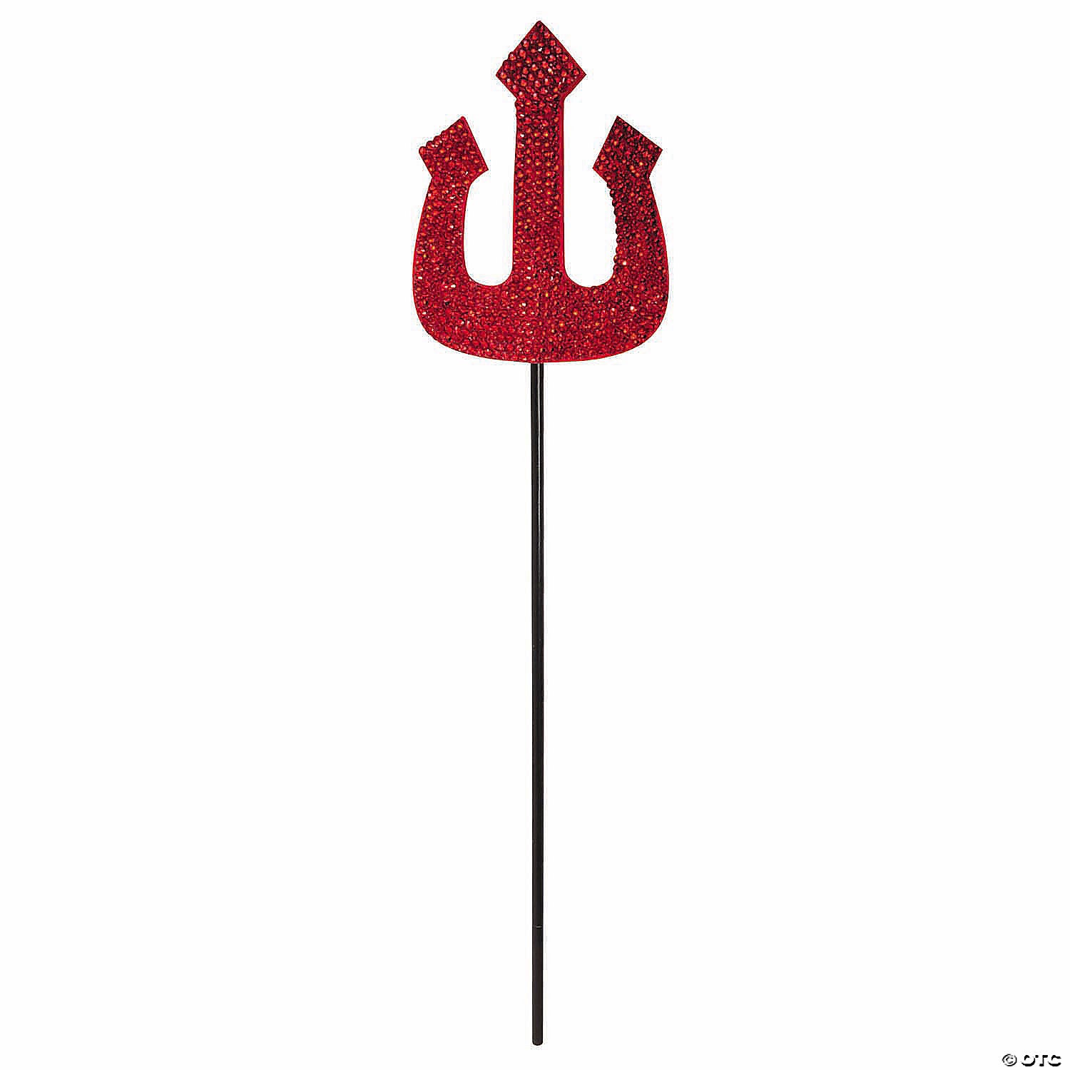 red bling plastic diva wand costume accessory~fw96807r-a01
