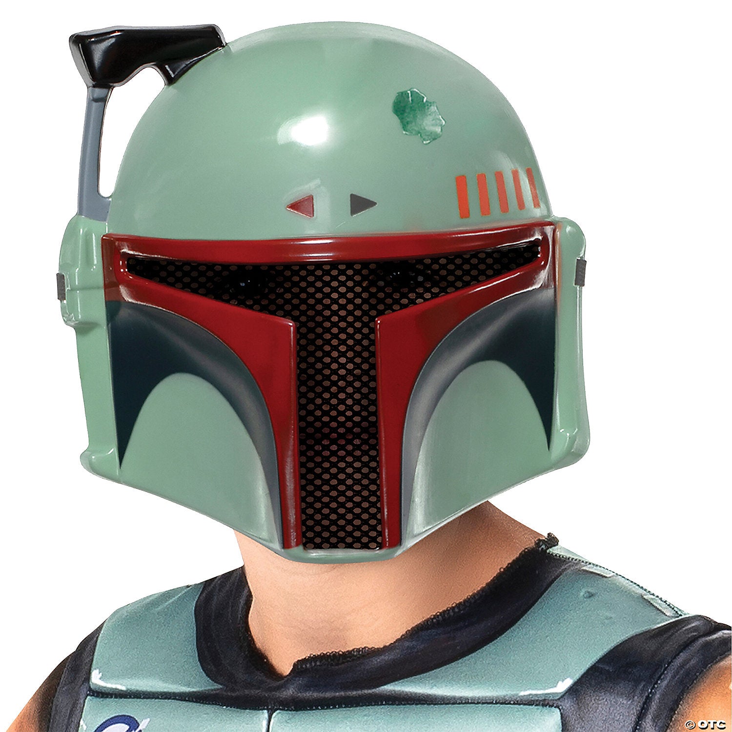 kids star wars& 8482  the book of boba fett& 8482  boba fett& 8482  half mask~jwc1186