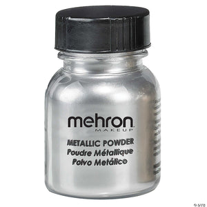 mehron metallic makeup powder silver~dd02sv