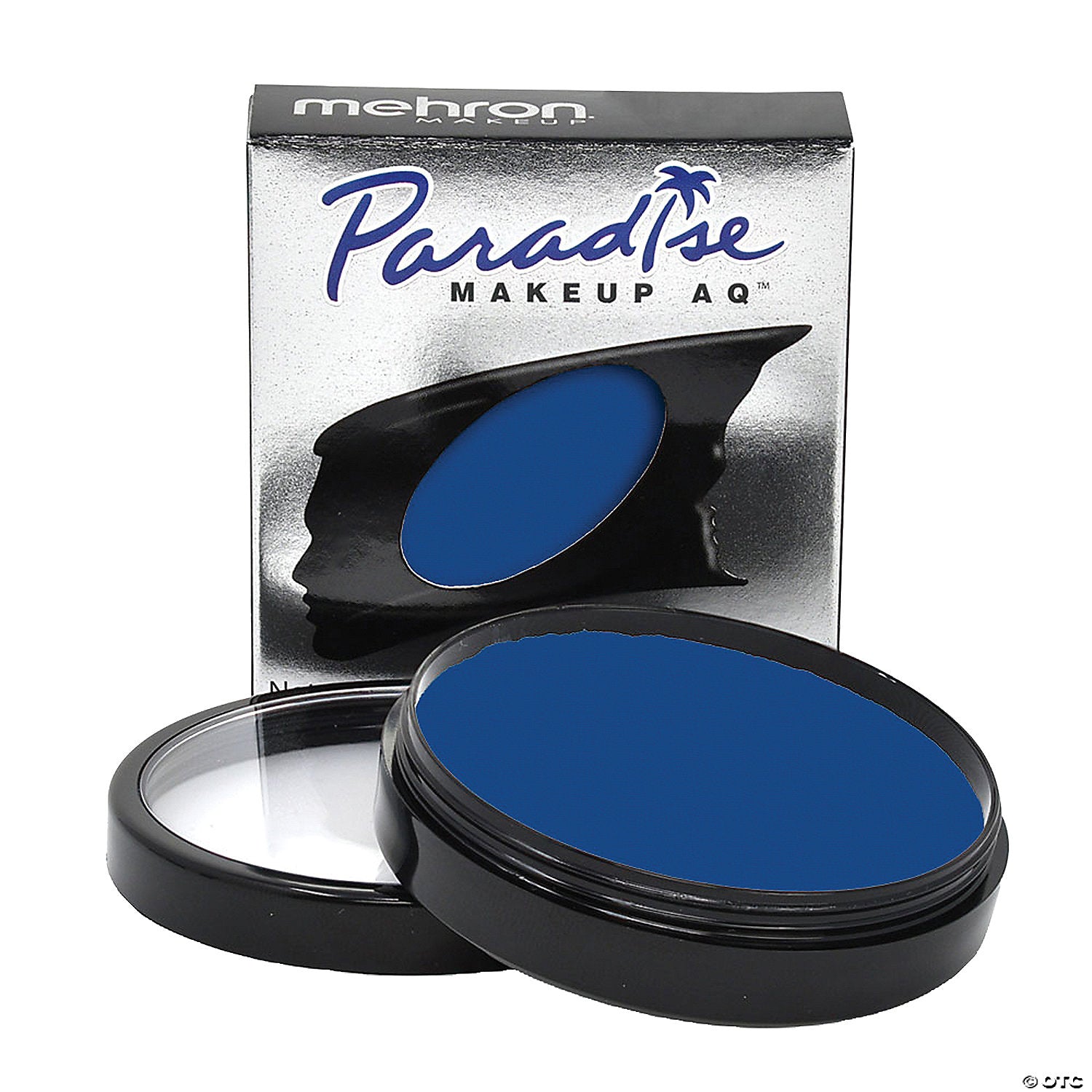 mehron paradise pro aq& 8482  makeup dark blue~dd490