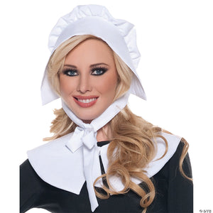 adults pilgrim bonnet and collar~ur28448os