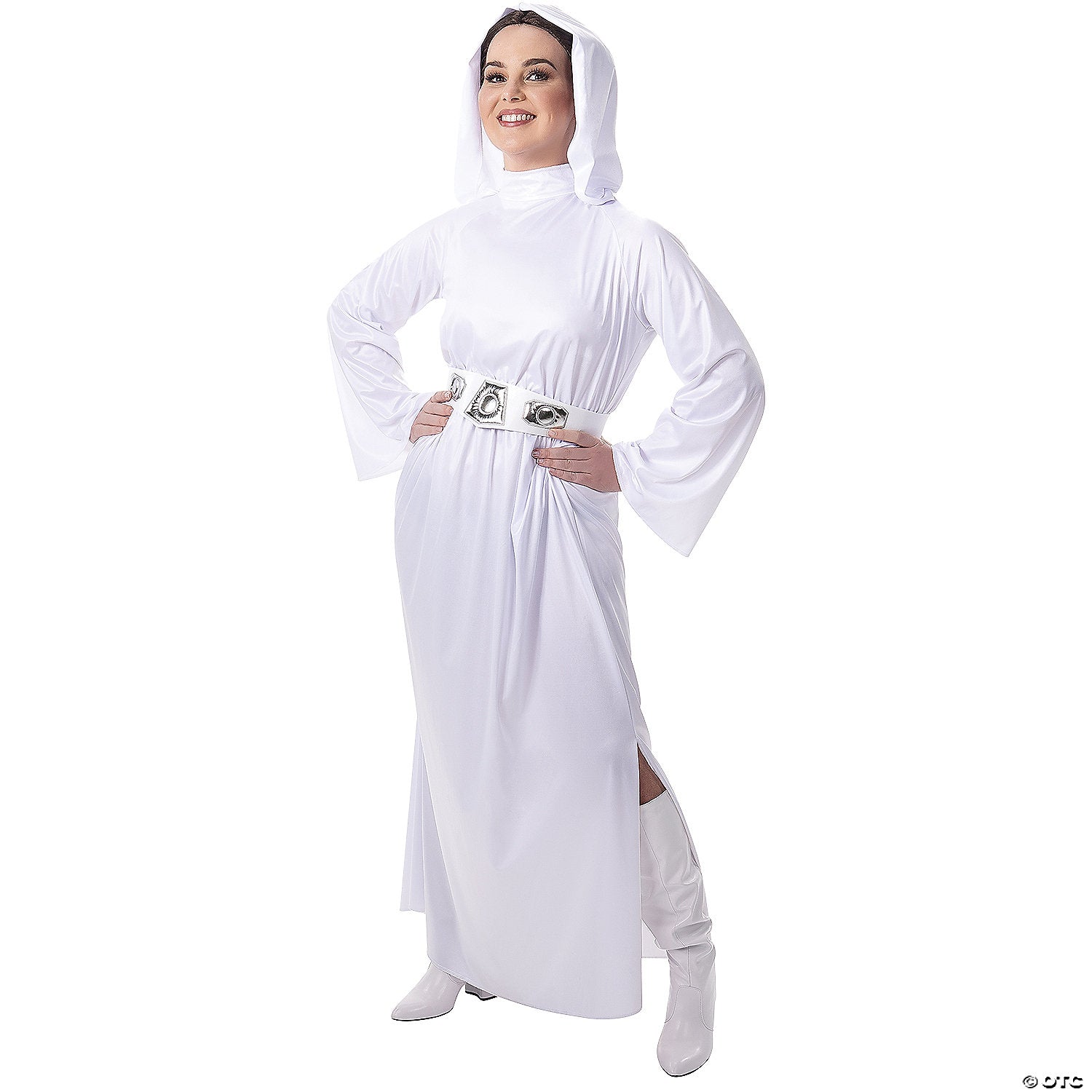 adults star wars& 8482  princess leia& 8482  hooded costume   medium 8 10~jwc1020md