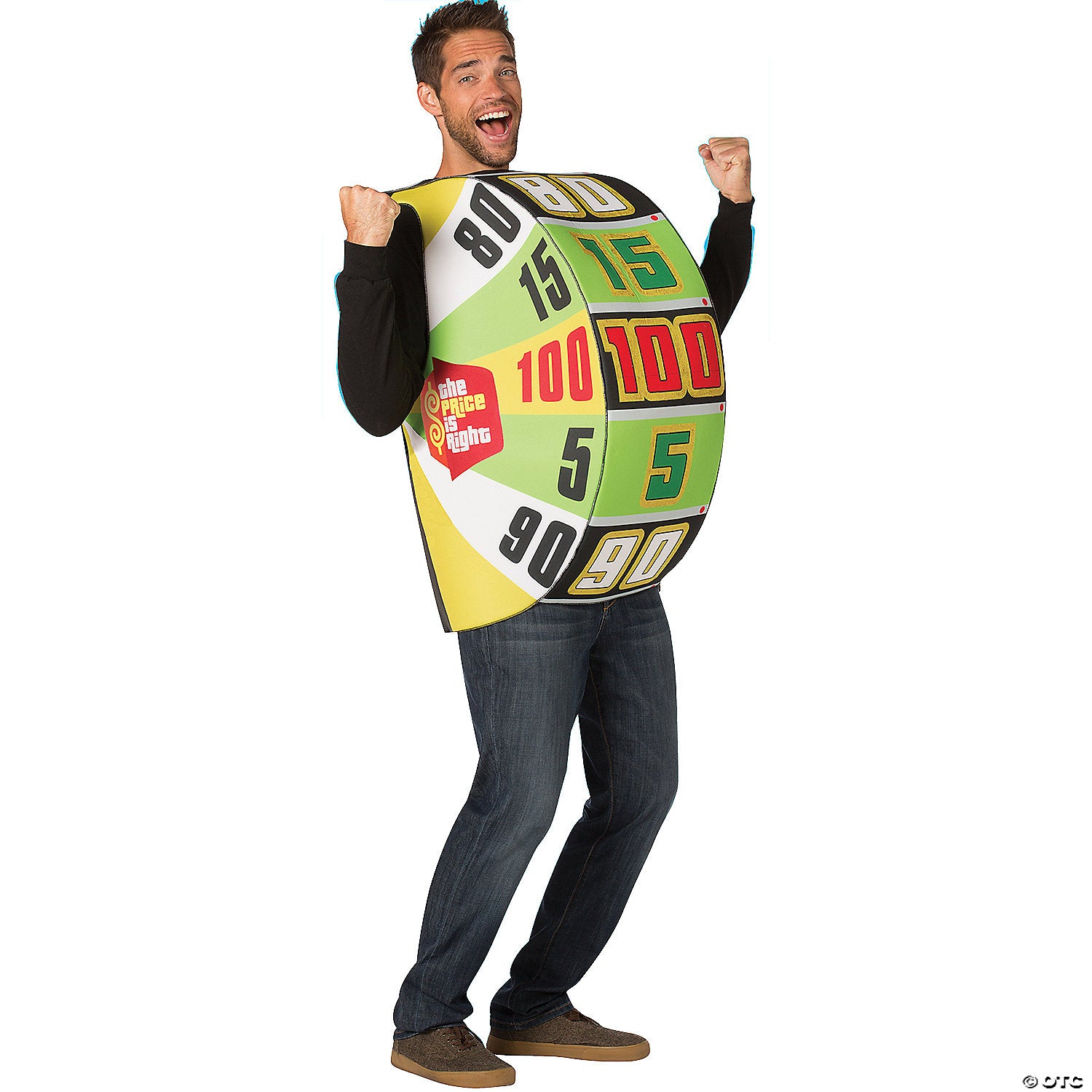 adults the price is right big wheel costume~gc3833-a02