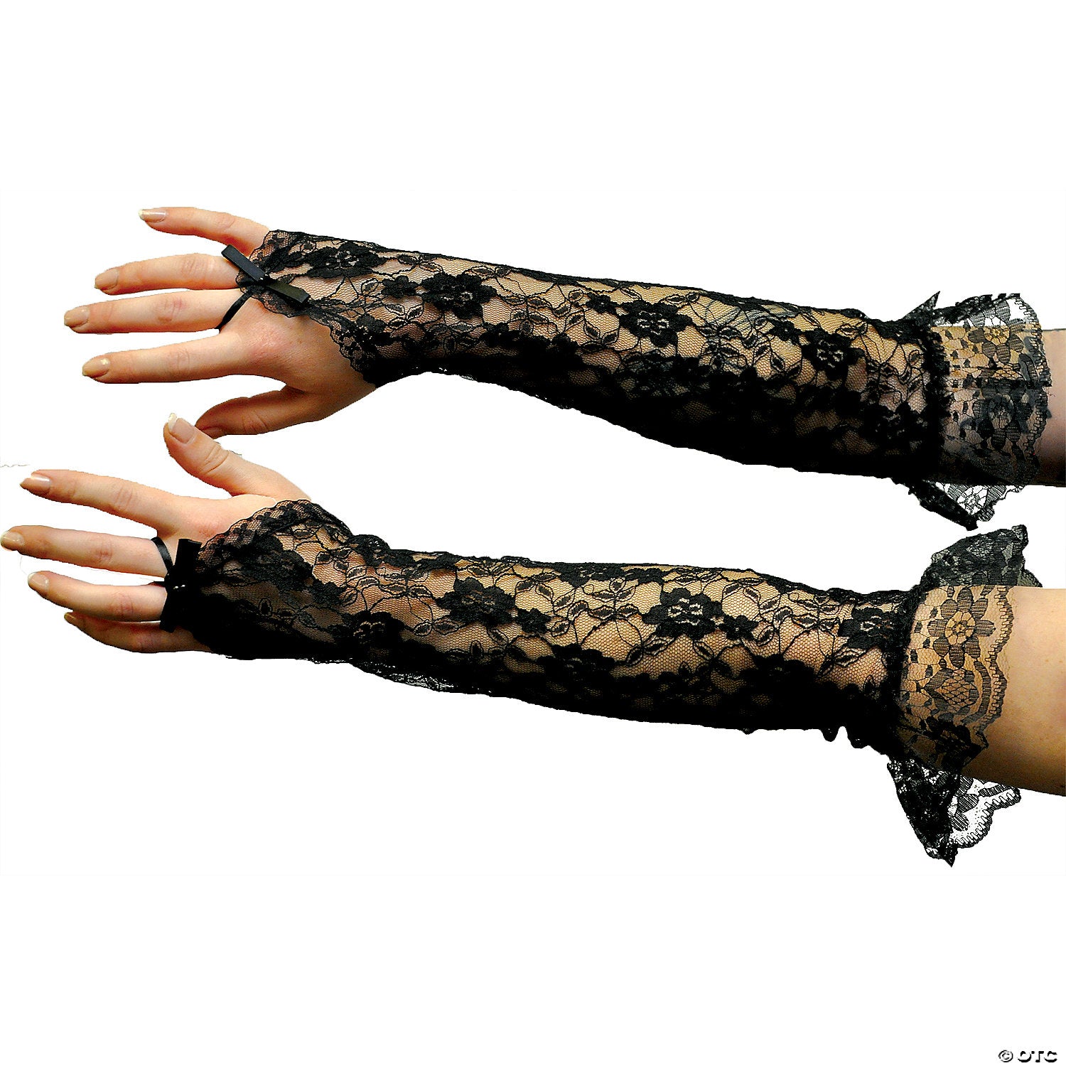 lace fingerless gloves~ba17