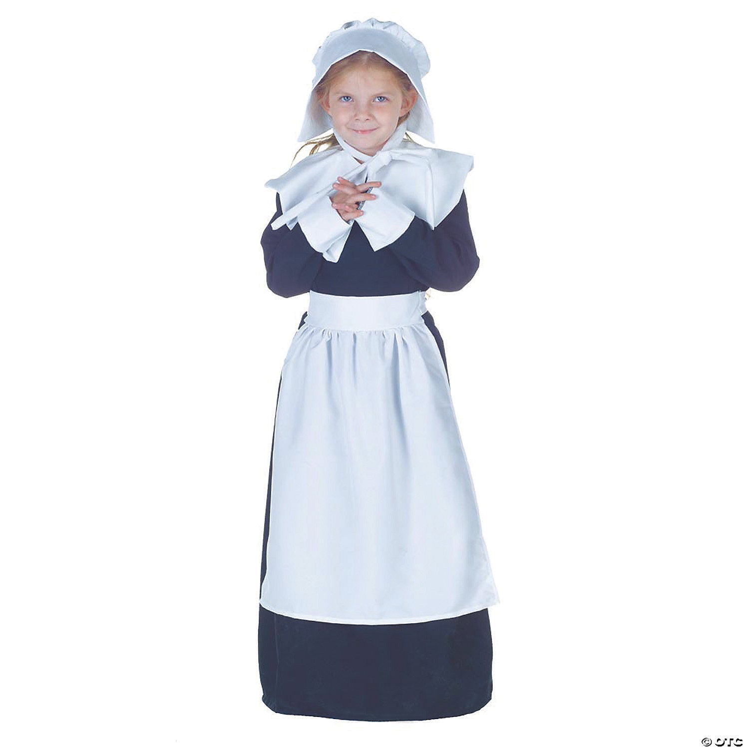 girl s pilgrim costume   large 10 12~ur26947lg