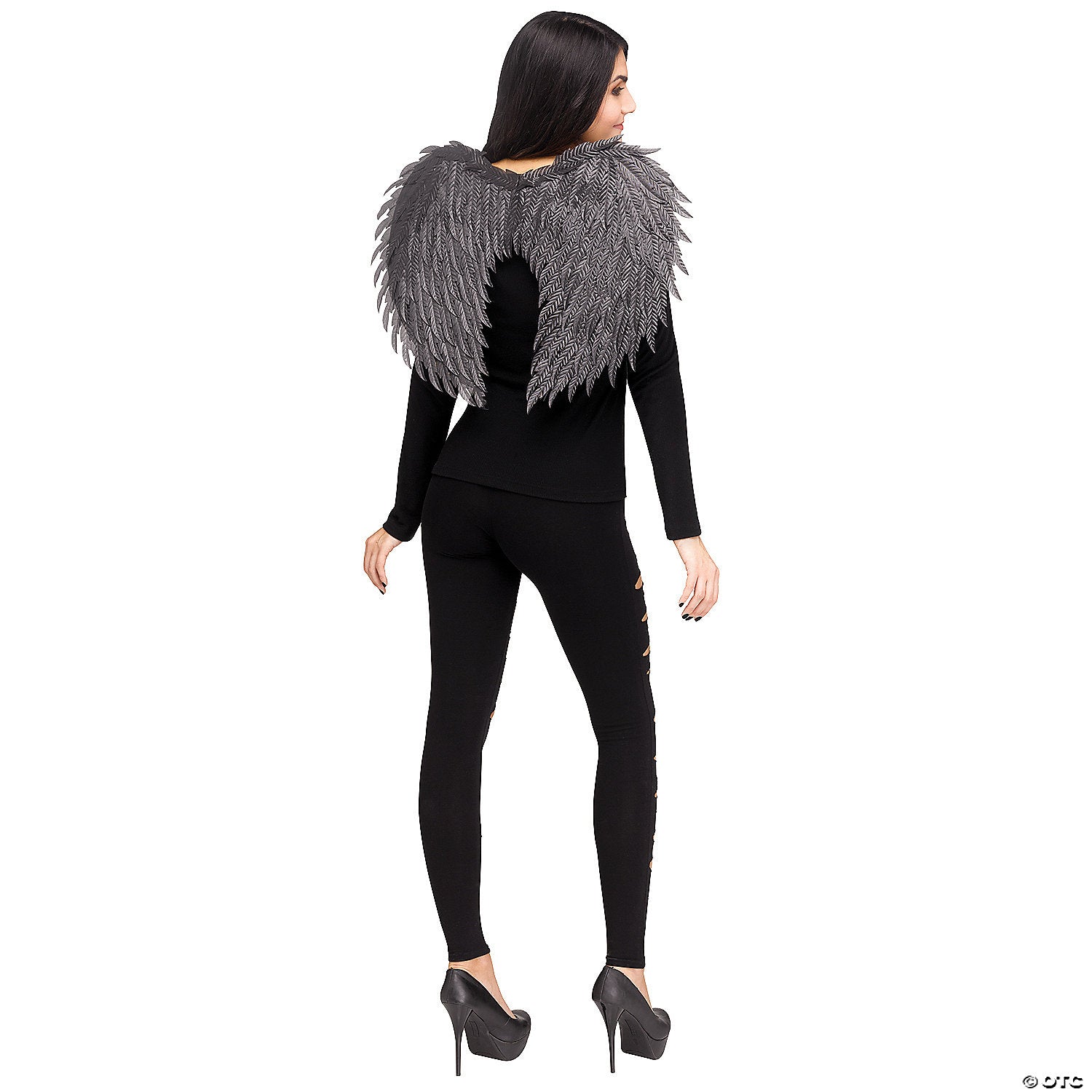 metallic angel wings~fw90938bk-a01