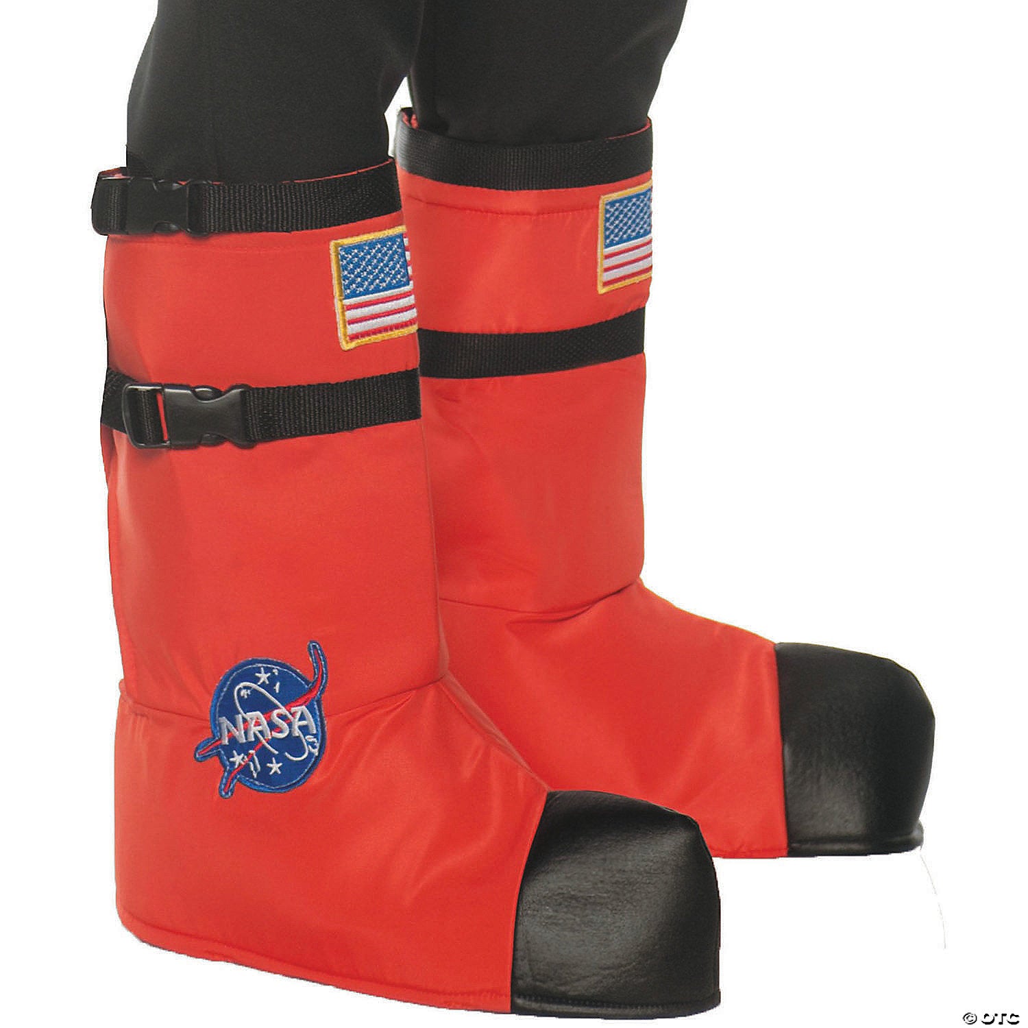 kids orange astronaut boot tops~ur25736