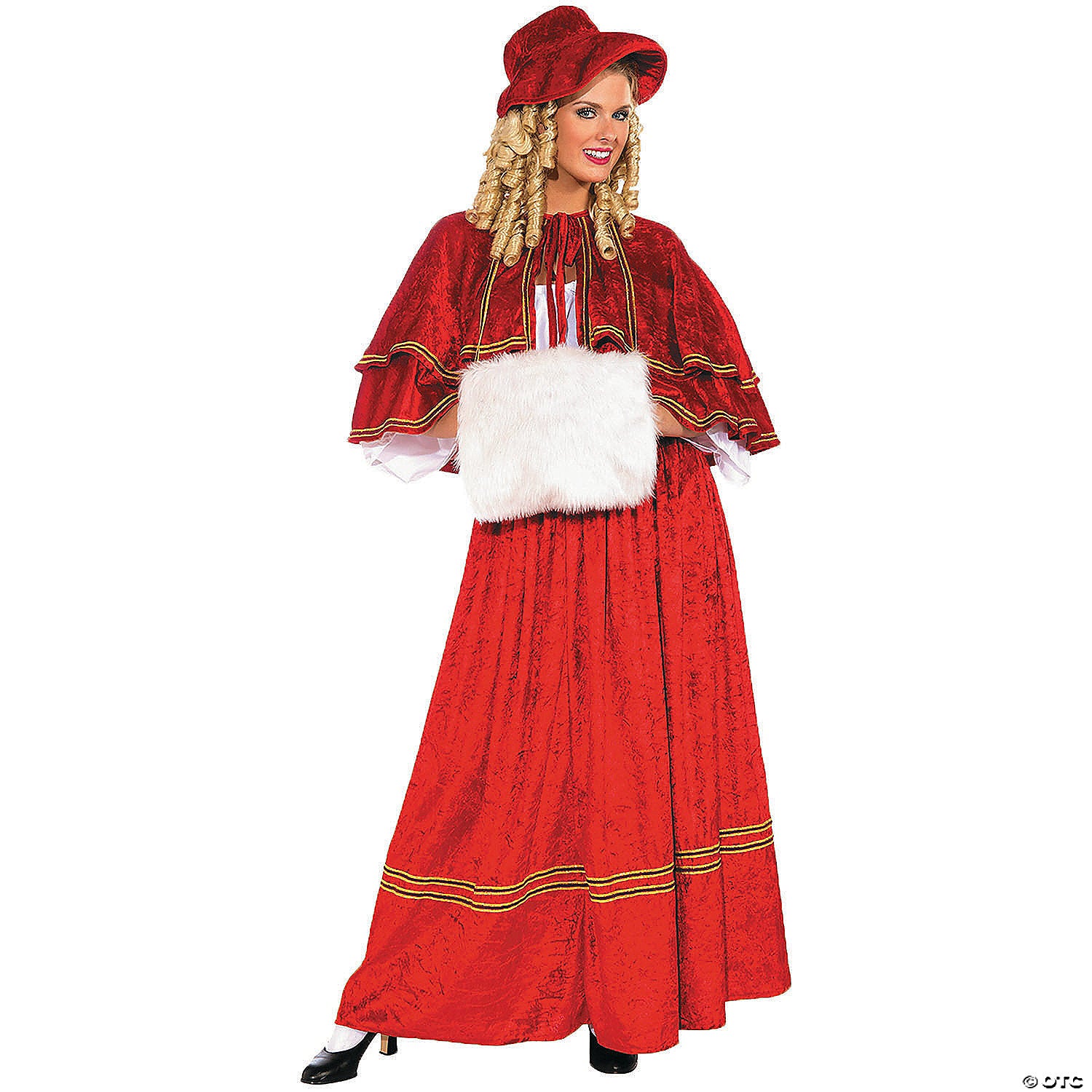 women s christmas caroler costume   medium~fm70160