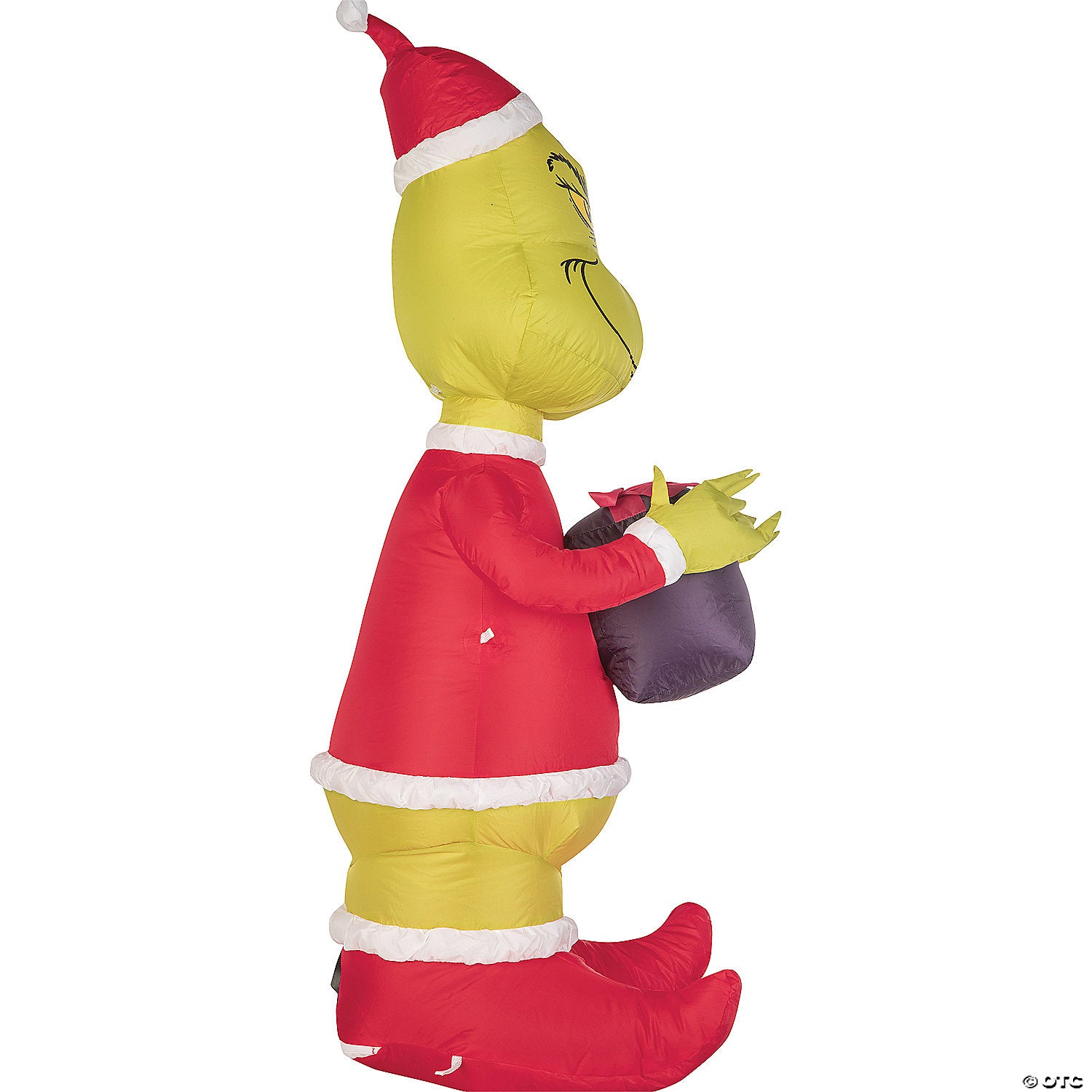 48  blow up inflatable dr  seuss& 8482  the grinch with present outdoor yard decoration~ss81246g-a02