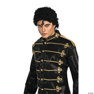 men s black military jacket michael jackson costume   large~ru889770lg