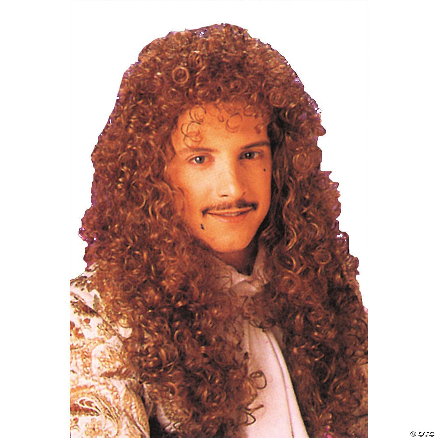 auburn extra long curly wig~ca115au