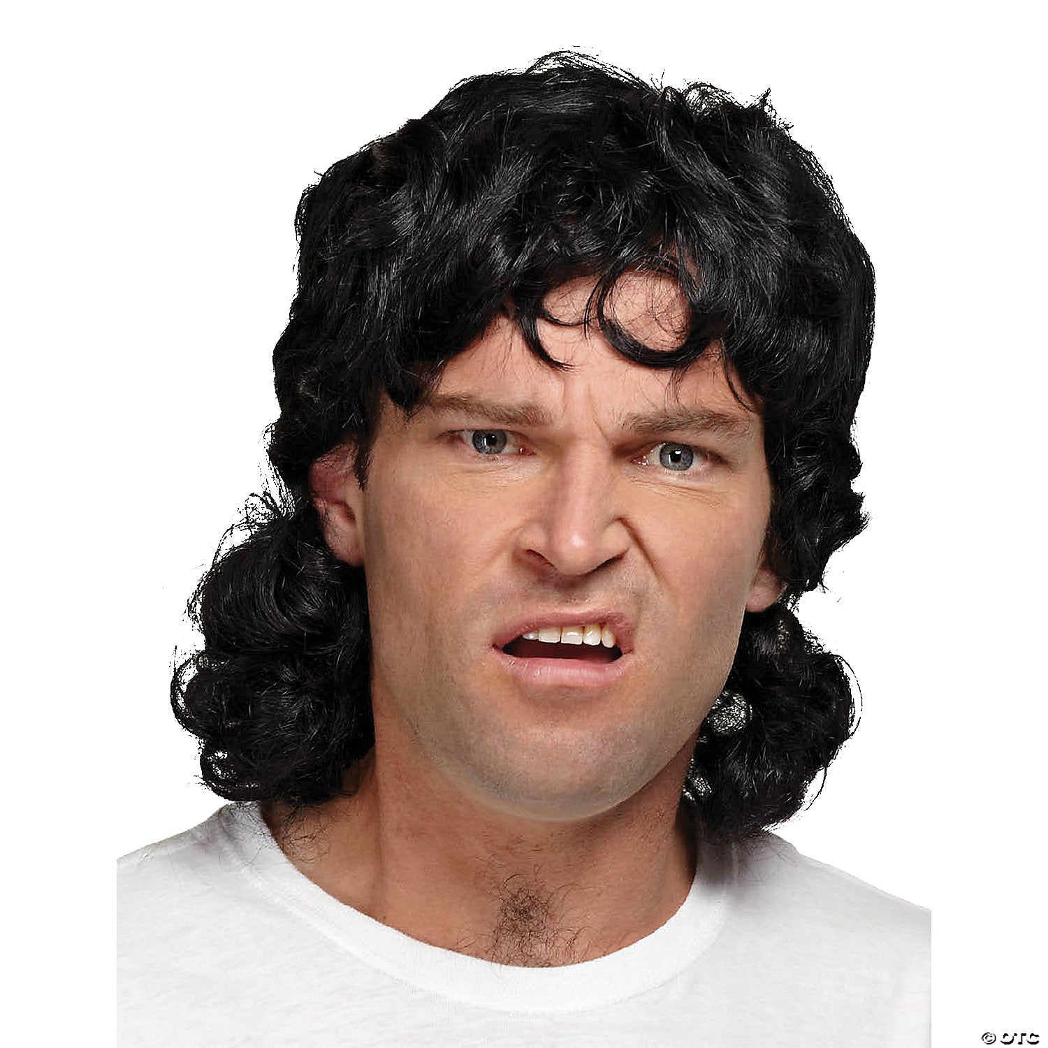 men s black mullet wig~mr179030