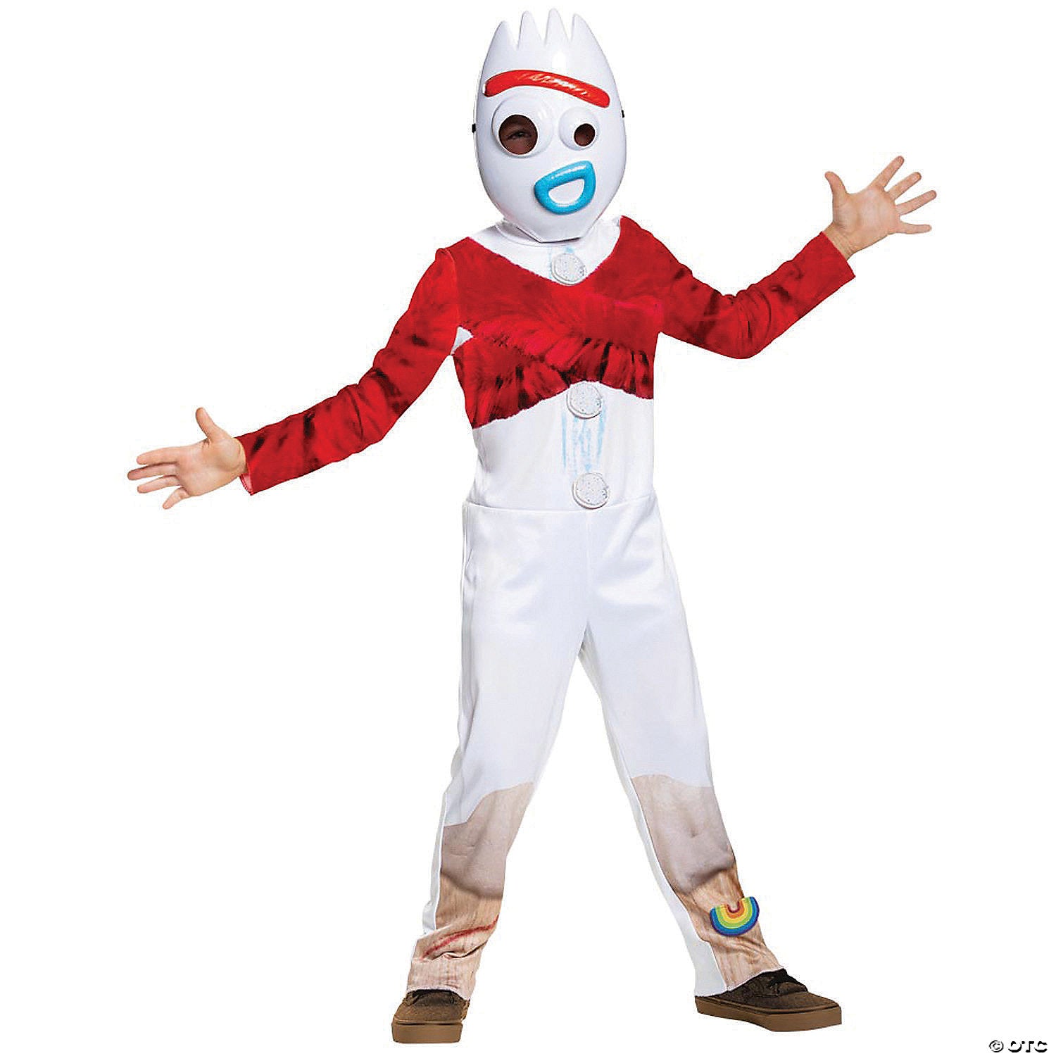 kids classic toy story 4& 8482  forky costume   small 4 6~dg23664l-a01