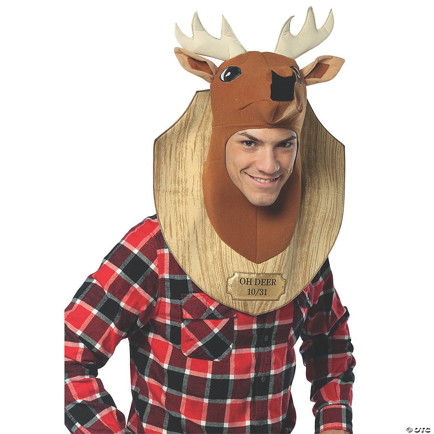 adults oh deer trophy costume headpiece~gc6477