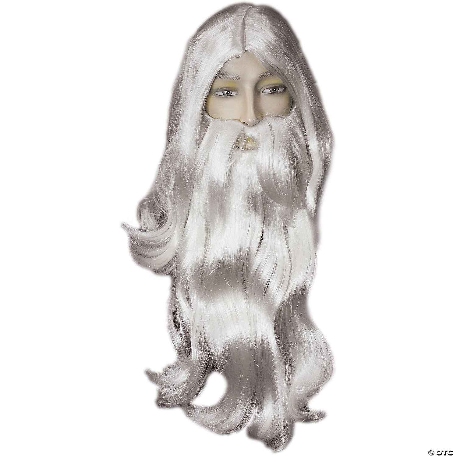 father time wig and beard set~lw675wt