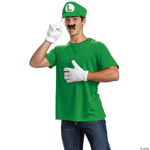 adults elevated super mario bros& 8482  luigi costume accessory kit~dg164629