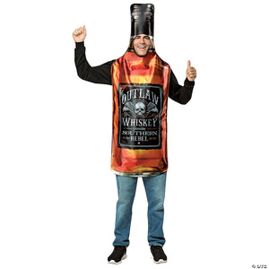 adults whiskey bottle costume~gc6836