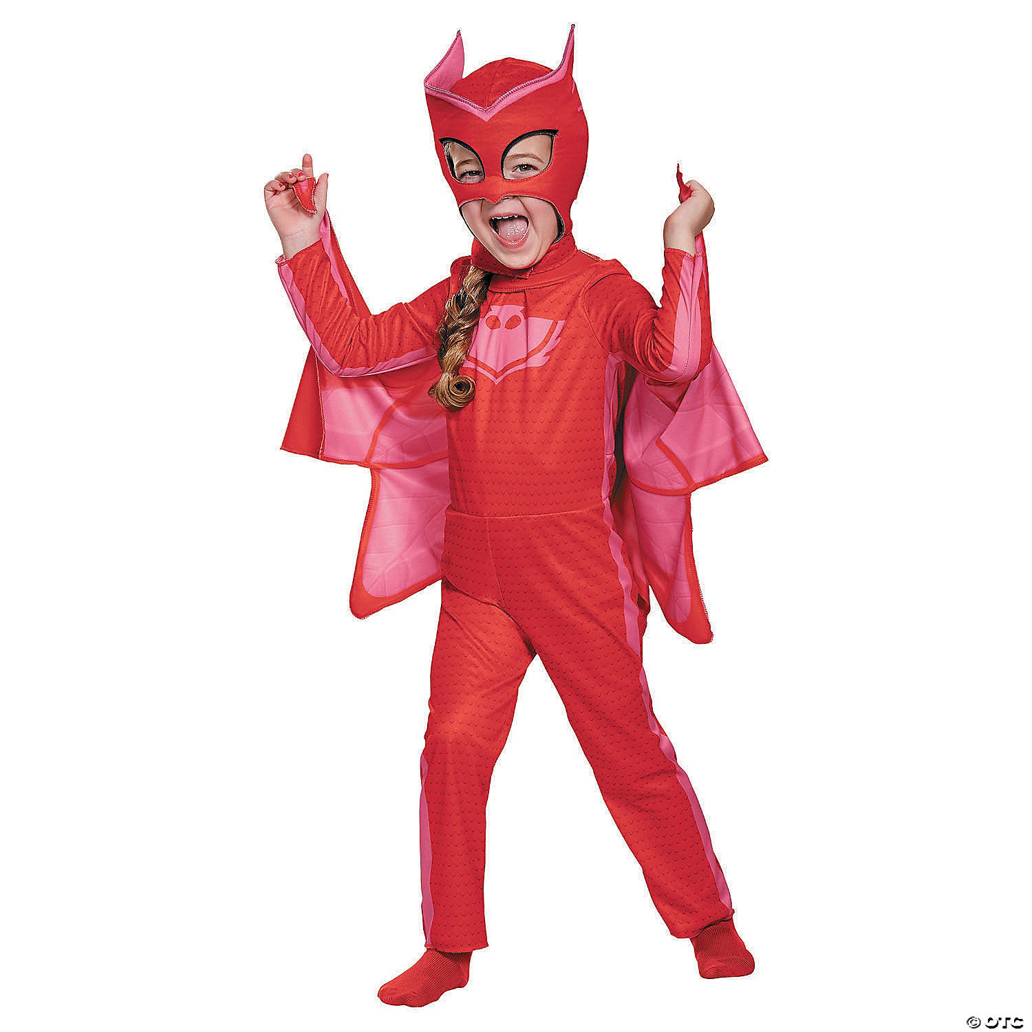 toddler girl& 8217 s classic pj masks& 8482  owlette costume   3t 4t~dg17156m