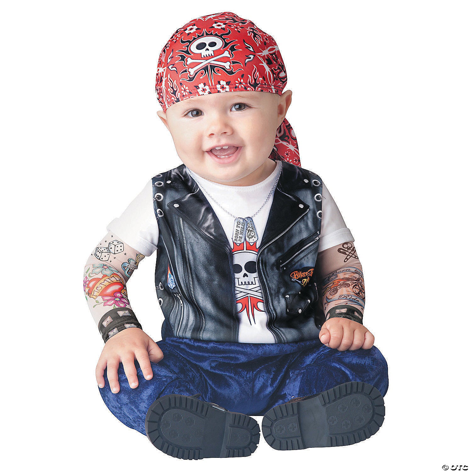 baby born to be wild costume   6 12 months~ic16022bts