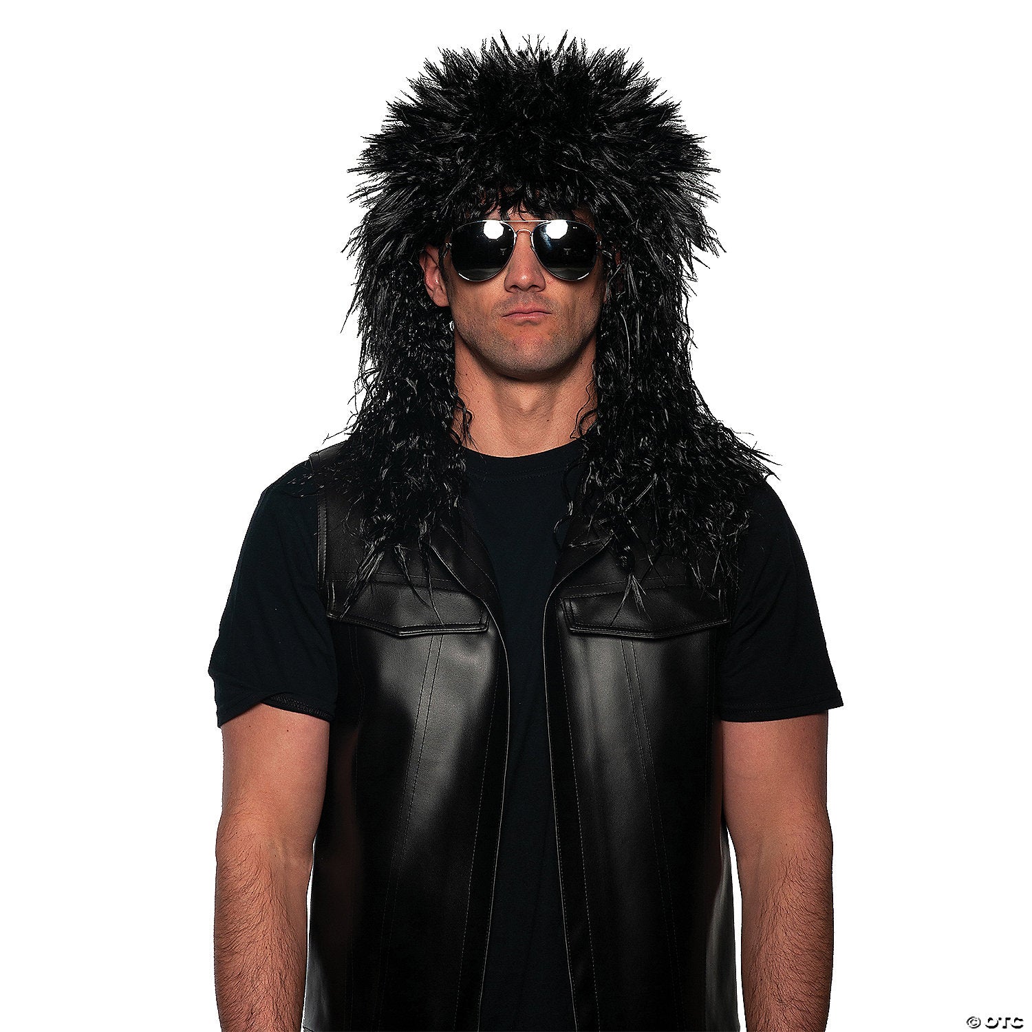 black rocker wig~ur30671