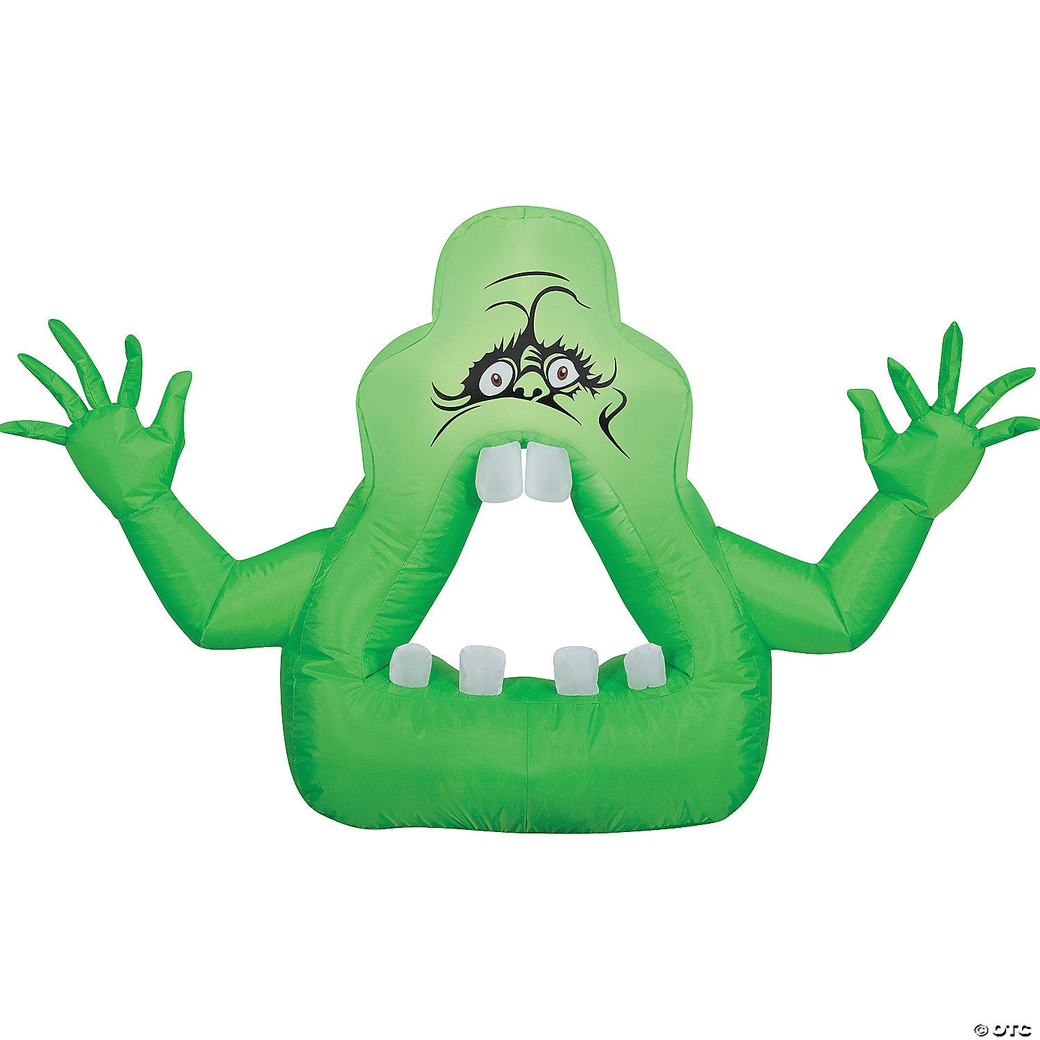 30  blow up inflatable ghostbusters cutie slimer with built in led lights outdoor yard decoration~ss227157g-a01