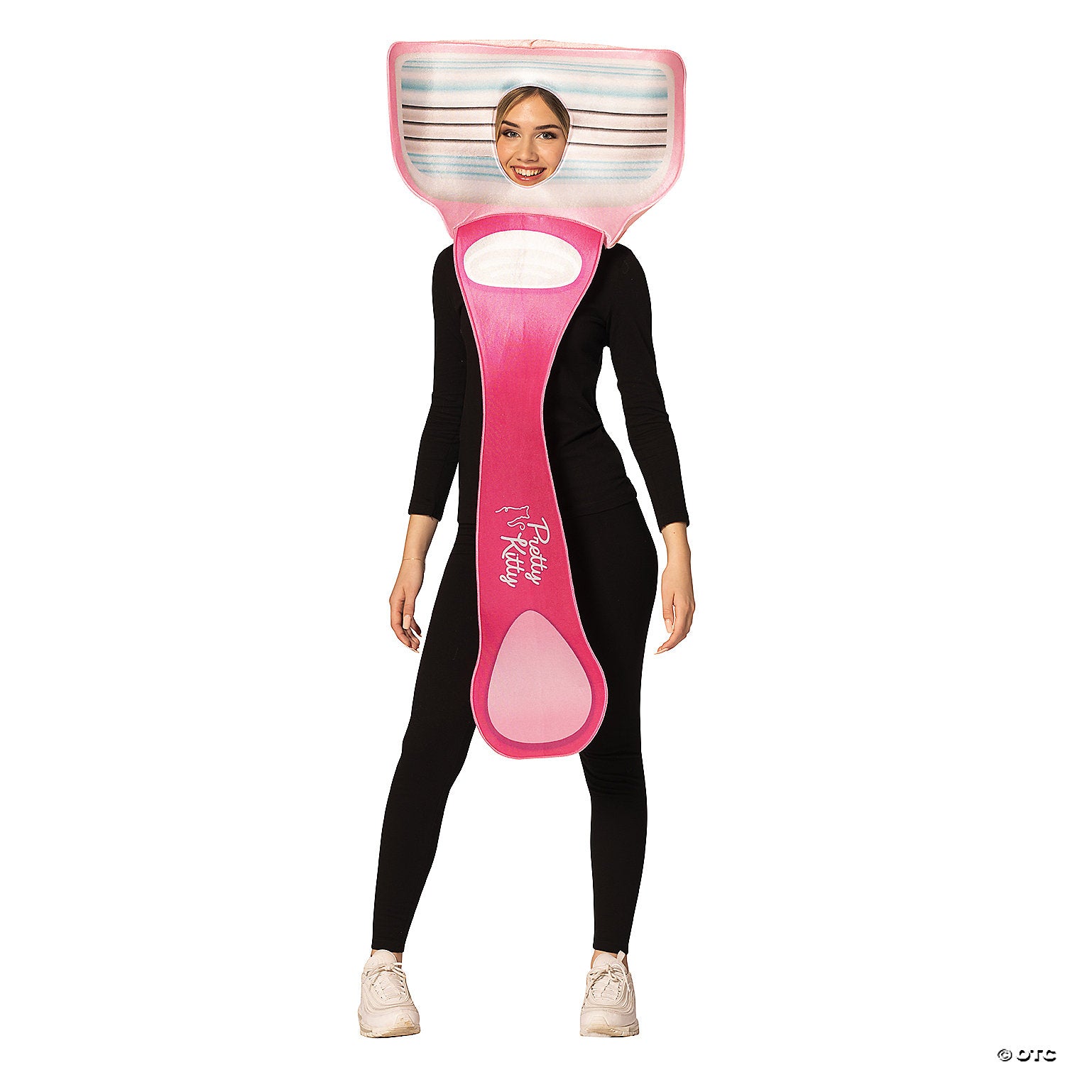 adults pink razor costume~gcr1282