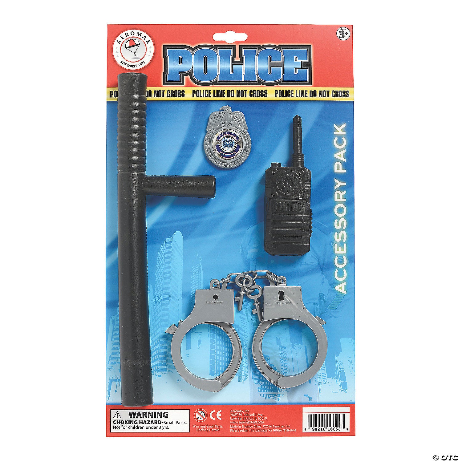 police officer costume accessory kit~ar37acc