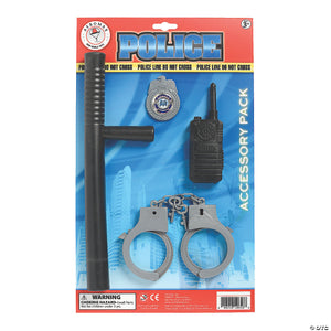 police officer costume accessory kit~ar37acc