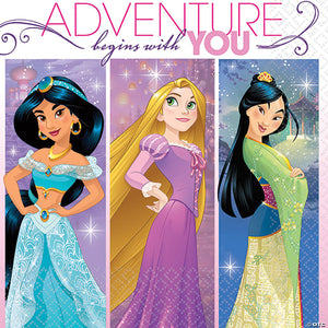 disney princess beverage napkins   16 count~am501621
