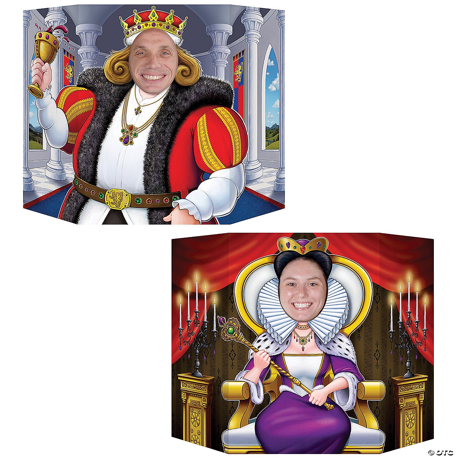king and queen photo prop~bg54803
