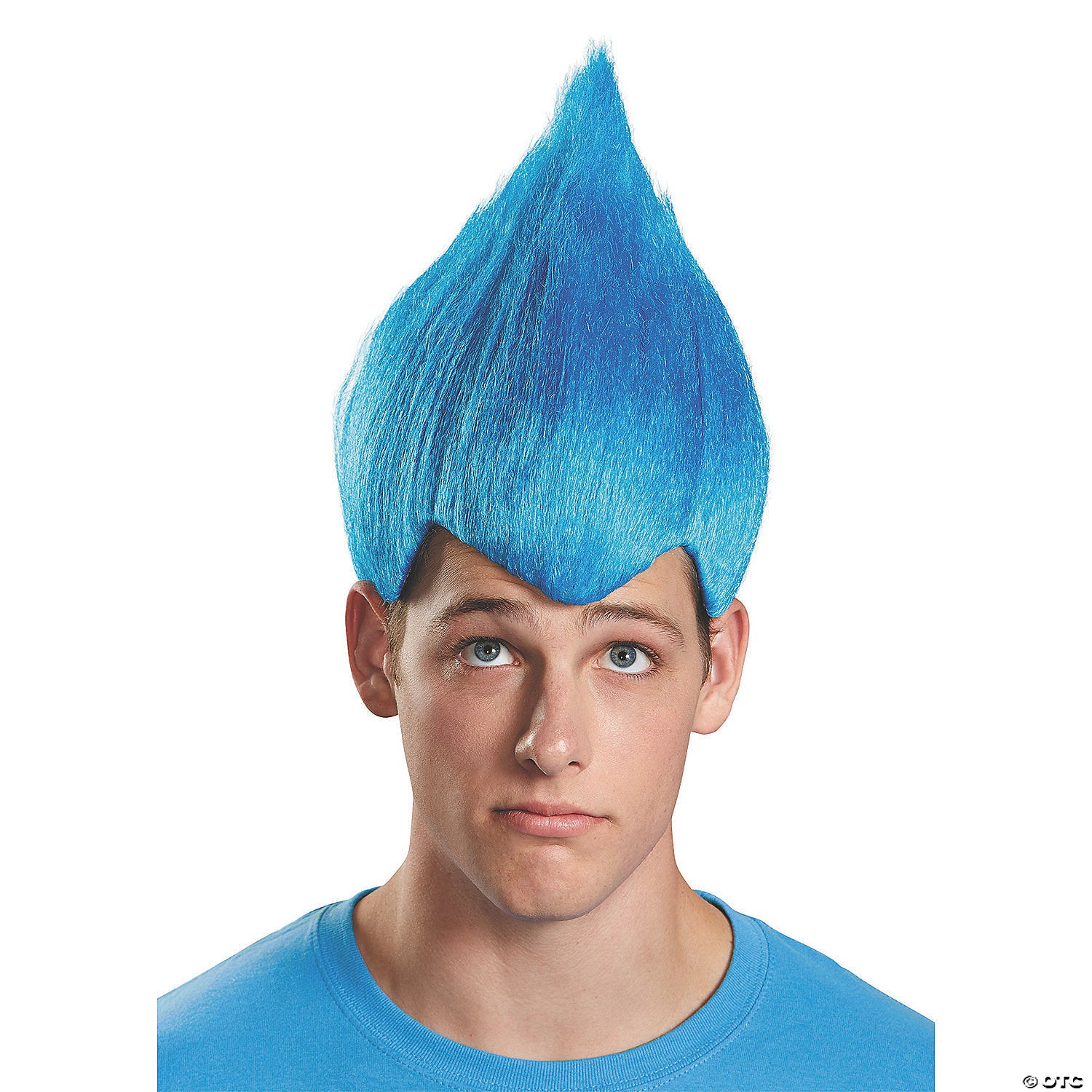 adult s blue wacky wig~dg11523bu