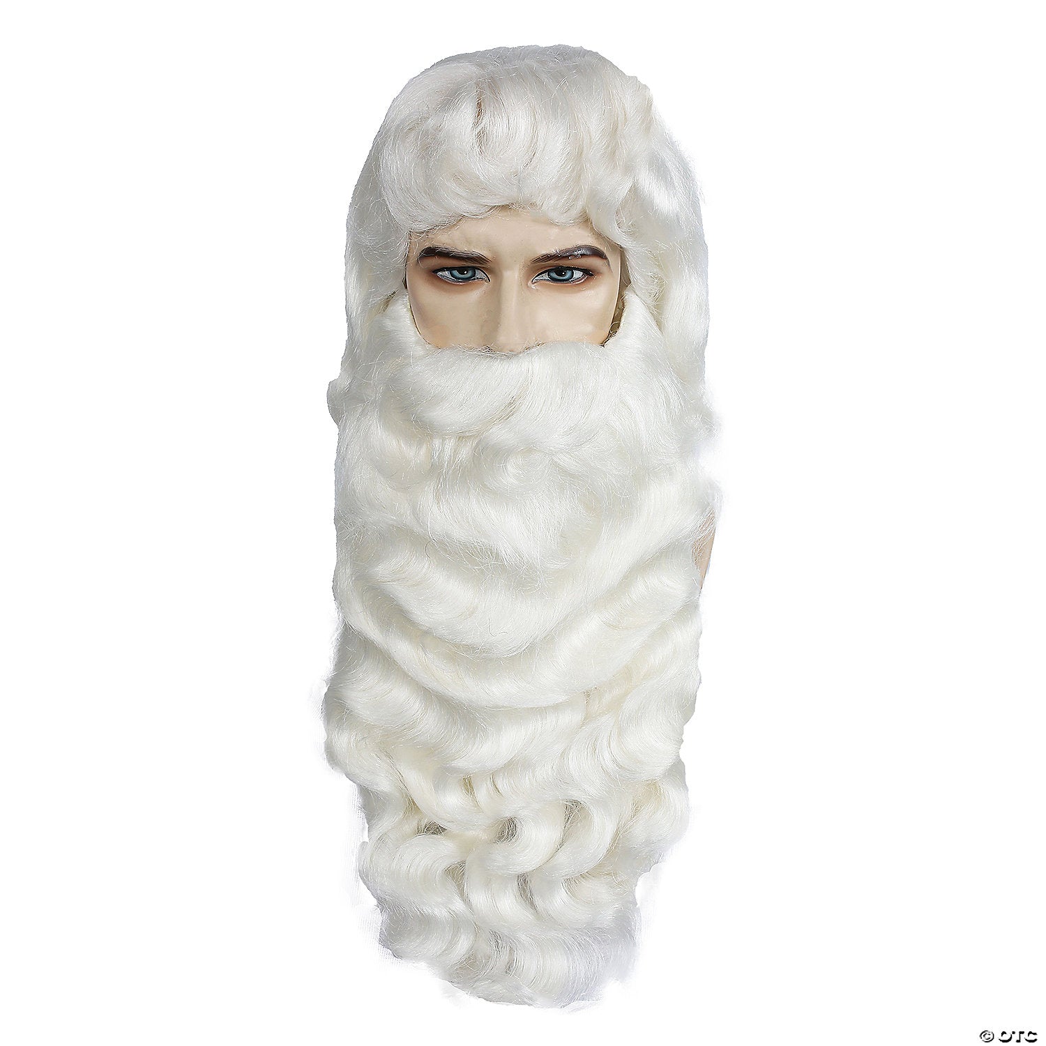 Large Santa Wig And Beard Set