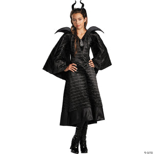 girl s maleficent christening black gown costume   medium~dg71819k