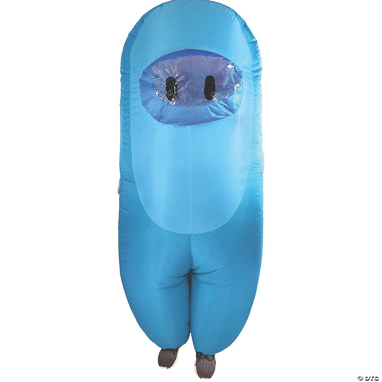 adults cyan inflatable crewmate killer costume~sh21155