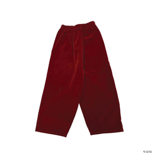 burgundy velvet santa pants   xxl~ae7098pxxl