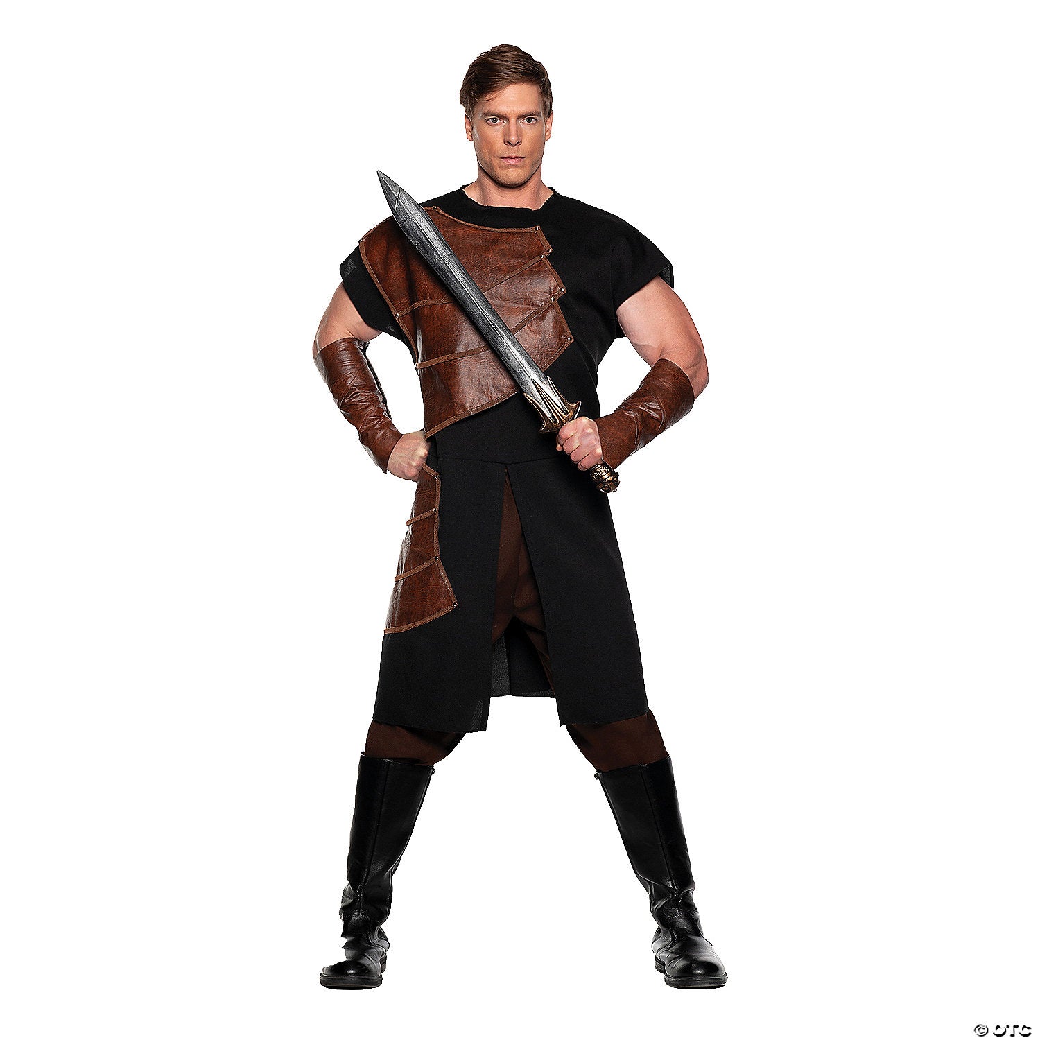 men s brown dragon slayer costume   standard~ur30692os