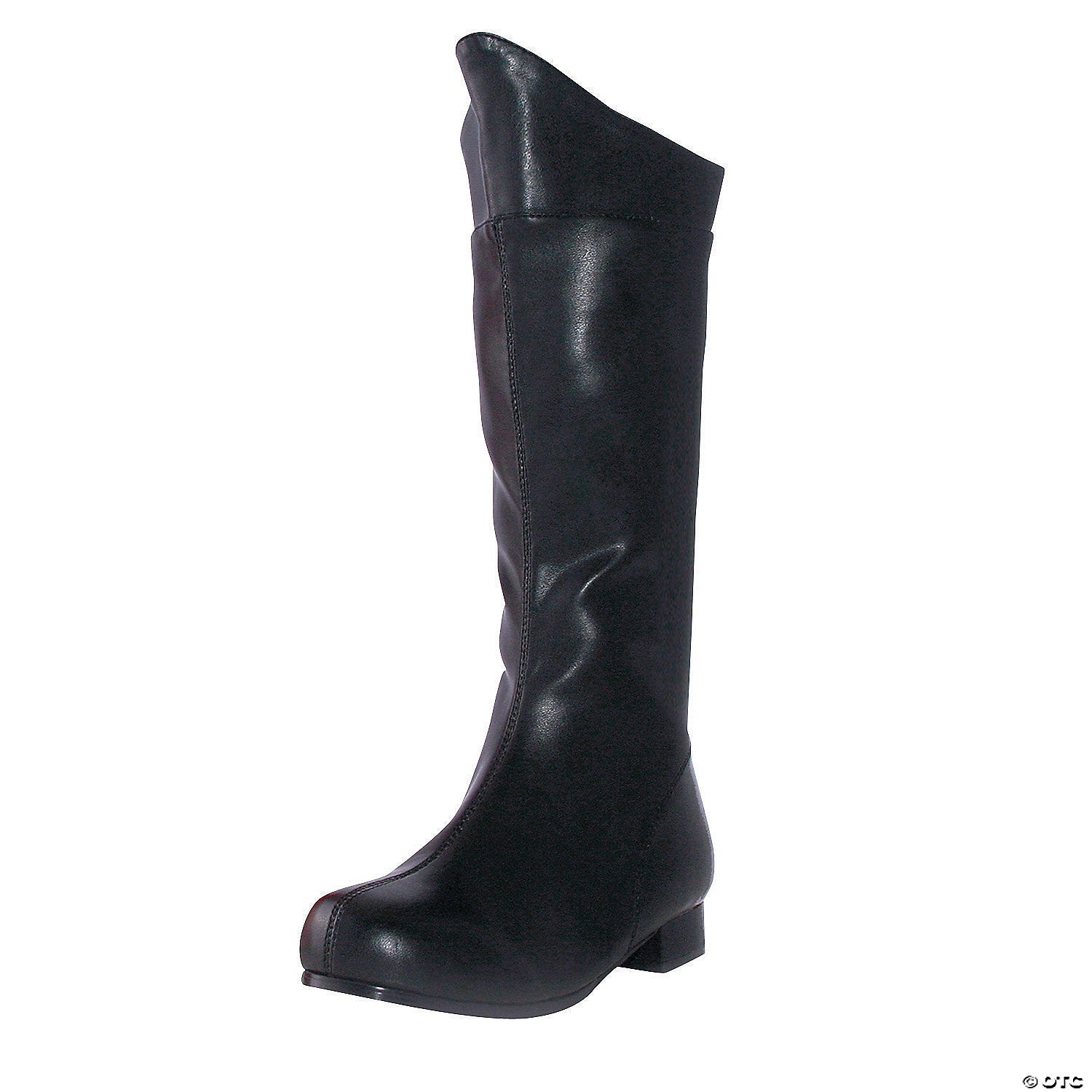 kids black superhero boots   size 11 12~ha135bk11