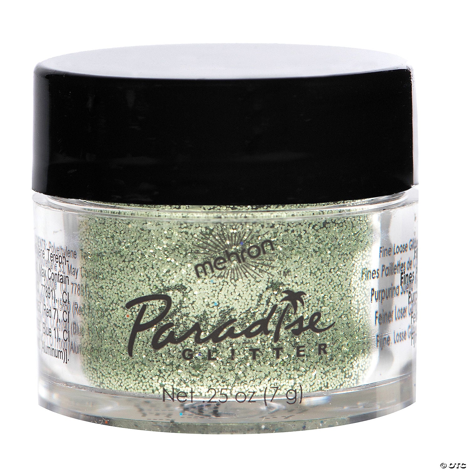 paradise glitter pastel green 0 25 oz~dd827pg